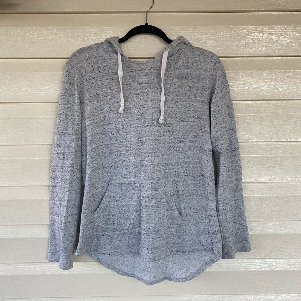Grey Hooded Sweatshirt Size M